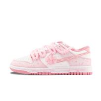 Nike Dunk Vyšnių Žiedų Lietaus Atsparūs Trūkinėjimui Žemi Sportbačiai Riedlentėms Moteriški Rožiniai DD1873-112(Team626-) 38