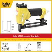 Meite 1013J Pneumatic Brad Nailer Woodworking Tool 1022 Air U-Nailer