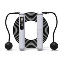 Moyue Rechargeable Smart Bluetooth Jump Rope with APP & Cordless Steel Wire Weights