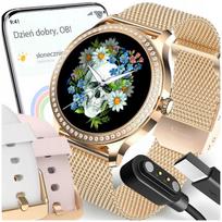 Smartwatch Zegarek Damski Menu Polskie Rozmowy Sport Smart Watch Puls Pl