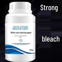 White Garment Bleach Powder for Stain, Dye, Color Bleeding, and Yellowing Removal; Special for Whitening and Color Preservation