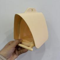 3D Printing Hanging Bird Feeder Rain-Resistant Windproof Bird Feeding Station Plastic Large Capacity Bird Food Container geltona