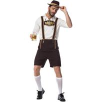 Men's Oktoberfest Bavarian Beer Costume for Stage Performance M