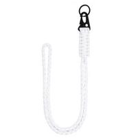 Heavy Duty Paracords Lanyard with Buckle Glow in The Dark Strong Hanging Rope for Keychain Necklace Whistles Strap Portable Braided Fluorescent balta