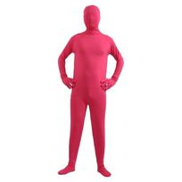 Jumpsuit Full Body Suit Spandex Suit Skin Tight Bodysuit Kid Adult Zentai  Cosplay Costumes M rožinė raudona spalva