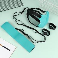 Elasticity Volleyball Training Kit Improves Dribbling Skills Training Volleyball Spike Trainer Adjustable Creativity žalia