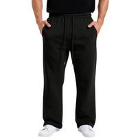 Men's Baggy Sweatpants Wide Leg Sweat Pants With Pockets L juoda