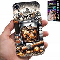 Etui Do Iphone Se / Se2 - Whisky Cygaro Wzory Dla Mężczyzn Plecki