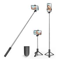 0.7/1/1.7m Bluetooth Cell Phone Tripod Stand Handheld Selfie Rod  for Video Recording/Photo/Vlog 0.7m-Pink