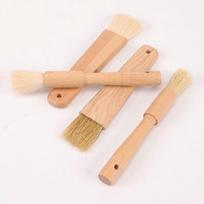 Dww-4pcs/Set Kitchen Oil Brushes Basting Brushes with Wooden Handle Grill Pastry Brush Baking Tools for Butter Honey Sauce for Kitchen Bakeware