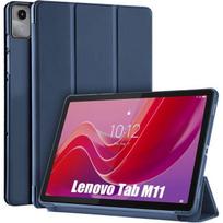Coque pour Lenovo Tab M11, Protection Anti-Rayures avec Support Veille-Réveil - Bleu Marine