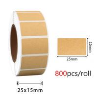 Kitchen Food Jar Glass Bottle Classification Stickers 260/320/420/800PCS Kraft Stickers Blank Labels Office Labels