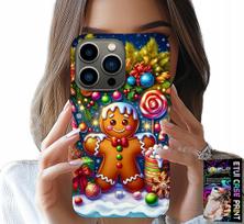 Etui Do Iphone 15 Pro Max - Piernik, Cukierkowe Wzory Święta + Szkło