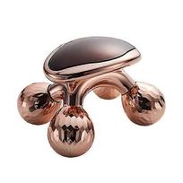 3D facial roller massage device four -wheel facial massage device