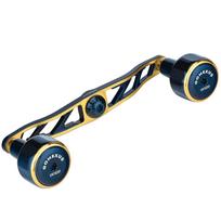 Gomexus CH130 Reel Handle Compatible with Daiwa and Shimano Baitcasting Reels Double Handle Dedicated to Seaborg and Saltiga IC Baitcasting Reels