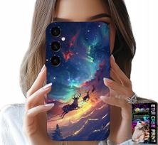 Etui Do Samsung Galaxy A34 5G - Reniferek Słodki Renifer Świąteczny Wzór