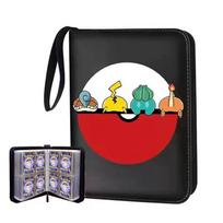 Collector Album 3D Style 60-Page 9-Pocket Trading Card Binder Clear Sleeves Nostalgic Gift Set