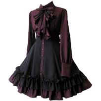 Women's Medieval Gothic Steampunk Renaissance Cosplay Dress Extra Large