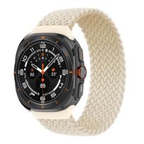 for Samsung Galaxy watch Ultra Strap 47mm Accessories Sport Nylon loop Braided belt correa bracelet Galaxy watch 7 8 Ultra band Galaxy watch Ultra&S