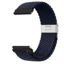 20mm 22mm Straps for Samsung Galaxy Watch 7/4/6 classic/5 Pro/Gear s3/active Nylon braided bracelet correa HUAWEI GT 2e 3 4 Band Galaxy 6 44mm 40mm medžio anglis