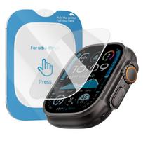 Screen Protector For Apple Watch Ultra 3 49mm Waterproof Auto-alignment Installation Tempered Glass Full Film iWatch Ultra 49 mm 49mm Ultra 1 2 3