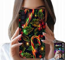 Etui Do Samsung Galaxy A70 - Laska Cukrowa, Jemioła, Choinka + Szkło