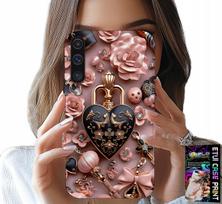 Etui Do Samsung Galaxy A70 - Kobiece Wzory Kłódka Serce Case + Szkło