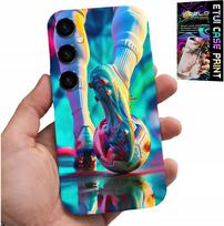 Etui Do Samsung Galaxy A15 4G - Piłka Nożna Football Piłkarze + Szkło