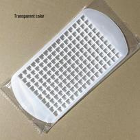 Easy-Release Silicone Ice Cube Tray for Small Square Ice Cubes 23.6*11.9*1.2cm, cube size 1cm, 95g skaidri