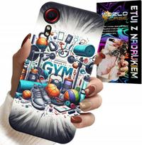 Etui Do Samsung Galaxy Xcover 7 - Siłownia Gym Fitness Sport Case + Szkło