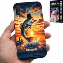 Etui Do Samsung Galaxy A20E - Wędkarstwo Rybołówstwo Wędka Case +Szkło
