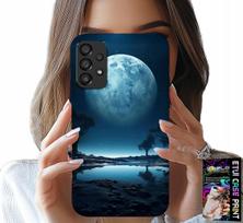 Etui Do Samsung Galaxy A23 5G - Pełnia Księżyca Księżyc Futerał + Folia