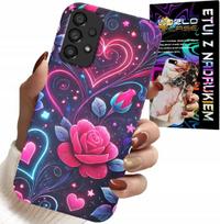Etui Do Samsung Galaxy A23 5G - Serce, Róża, Nastoletnie Case + Szkło