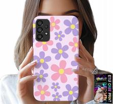 Etui Do Samsung Galaxy A23 5G - Kolorowe Stokrotki, Stokrotka, Kwiatki