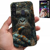 Etui Do Samsung Galaxy A21 - Małpa, Małpka, Goryl, Zwierzęta + Szkło