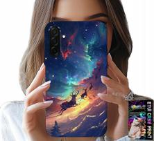 Etui Do Samsung Galaxy A26 5G - Reniferek Słodki Renifer Świąteczny Wzór