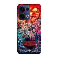 Maniacase Case For Oppo Reno 13 5g Stranger Things Series Season 4 juoda