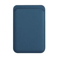 iPhone 12 dėklas Karštas išpardavimas Kortelių dėklas Odinis Magnetinis kortelių laikiklis iPhone 12 Pro galinis piniginė Kortelių kišenės laikiklis mėlyna