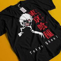 Tokyo Ghoul Marškinėliai Ken Kaneki Marškinėliai Juuzou Suzuya Anime Manga Unisex Siaubo Marškinėliai 4XL