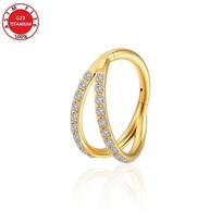 F136 Titanium ZC Nose Ring Women Hinged Segment Septum Clicker Daith Earrings Hoop Ear Cartilage Tragus Helix Piercing Jewelry 1.2x6mm