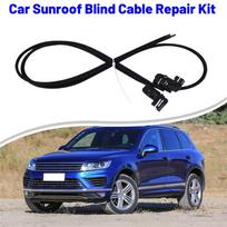 Patvarus-2 vnt./rinkinys Automobilio stoglangio žaliuzių troselių taisymo rinkinys, skirtas Cayenne VW Touareg 7P5 7P6 2011-2018 7P0898870A juoda