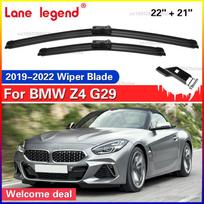 For BMW Z4 G29     Front Wiper Blades Windshield Windscreen Brushes Car Accessories 22 +21 BMW Z4