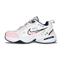 Nike Air Monarch 4 Slip Resistant Slip Resistant Low top Chunky Sneakers Unisex Pink White 415445-102(Team627-) 43