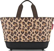 Reisenthel Pirkinių krepšys Shoppingbasket, rudas, leopardo rašto