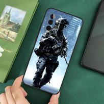 Tactical Swat Gear Pattern Case For Samsung Galaxy A16 A05 A06 A55 A35 A15 A53 A33 A13 A22 A32 A52 A14 A34 A54 Cover Samsung A22 4G