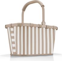 Reisenthel Pirkinių krepšys Carrybag, dryžuotas, rudai baltas, perdirbtas