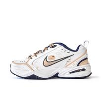 Nike Air Monarch 4 Slip Resistant Abrasion Resistant Low top Chunky Sneakers Unisex White Pink 415445-102 (Team746-) 40