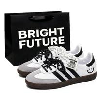 Adidas Originals SAMBA OG Slip Resistant Abrasion Resistant German Army Trainers Unisex B75806(Team1909- ) 36⅔