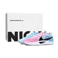 Nike Giannis Freak 6 Super Player Lightweight Anti Slip Low top Basketball Shoes Men's Blue Pink FJ7807-102(Team241-S-BOX) 40.5