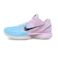 Nike Zoom Kobe 6 'All Star 2.0' Cushioning, Wear Resistant Low top Basketball Shoes Men's Pink Blue FQ3546-100(Team1076-) 42